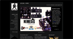 Desktop Screenshot of guitars-addicts.fr